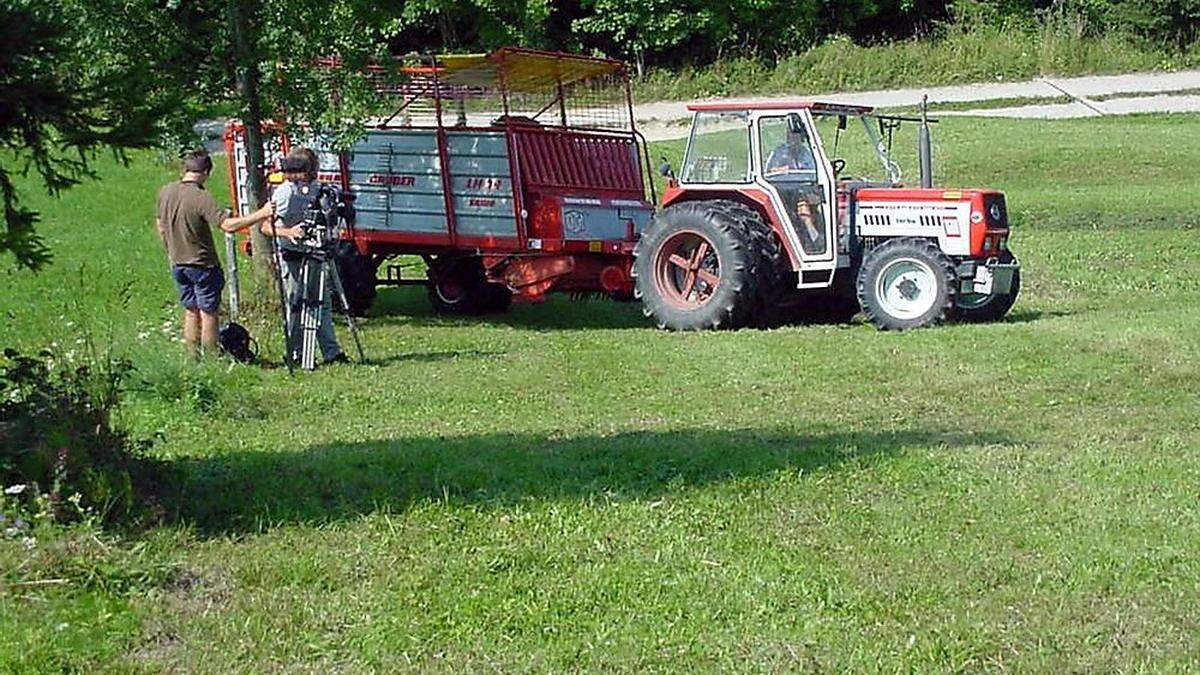 Symbolbild - Mit einem Ladewagen ähnlicher Bauart kam es zum Unfall in Feldbach 