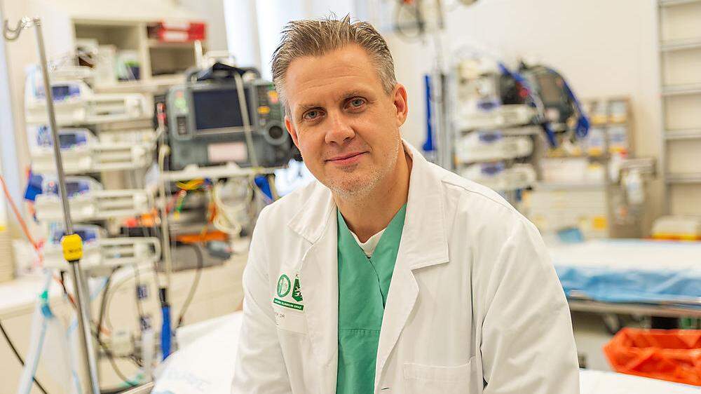 Lars-Peter Kamolz, Leiter der Klinischen Abteilung für Plastische, Ästhetische und Rekonstruktive Chirurgie