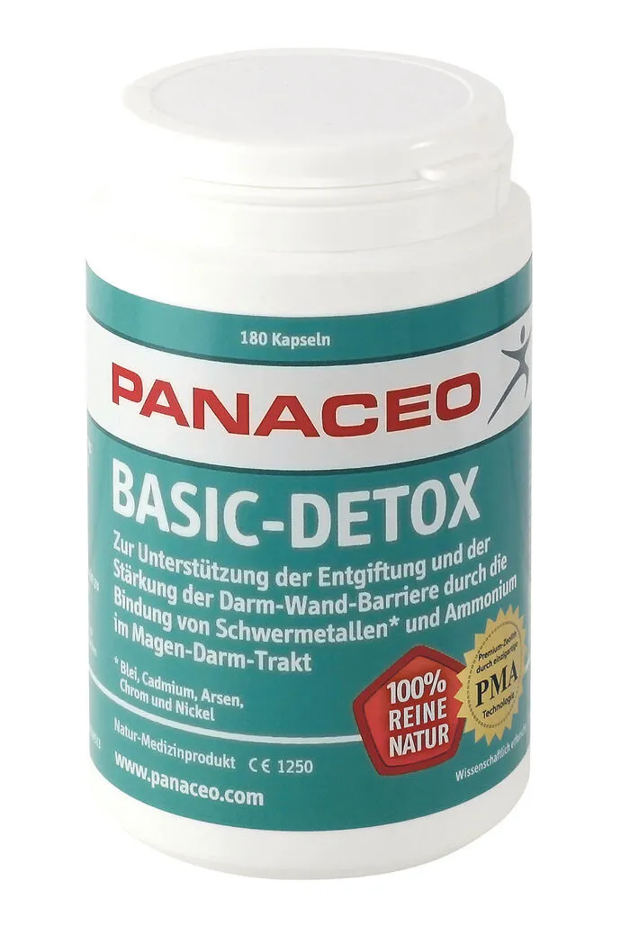 Panaceo unterstützt beim Entgiften