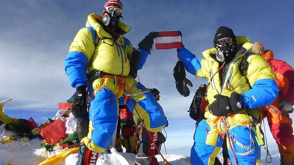 Philipp und Reinhold Pucher erfüllten sich ihren Traum am Mount Everest