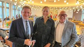 Die Koalition in Leoben ist beendet: Walter Reiter (r.) steigt aus, übrig bleiben die Grünen mit Susanne Sinz und die SPÖ mit Bürgermeister Kurt Wallner