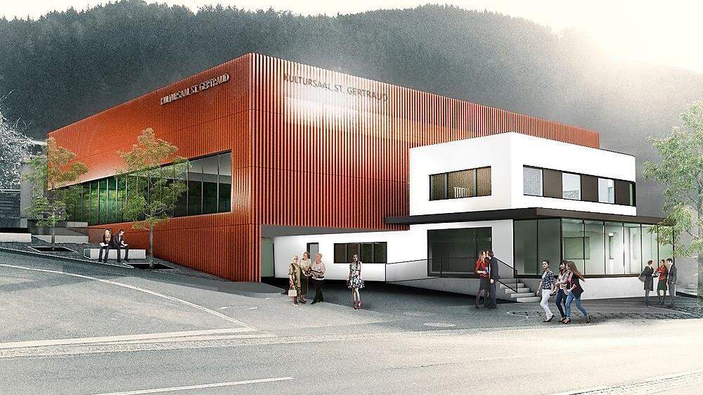 Im Herbst soll Baustart für das Veranstaltungszentrum in Frantschach-St. Gertraud sein 
