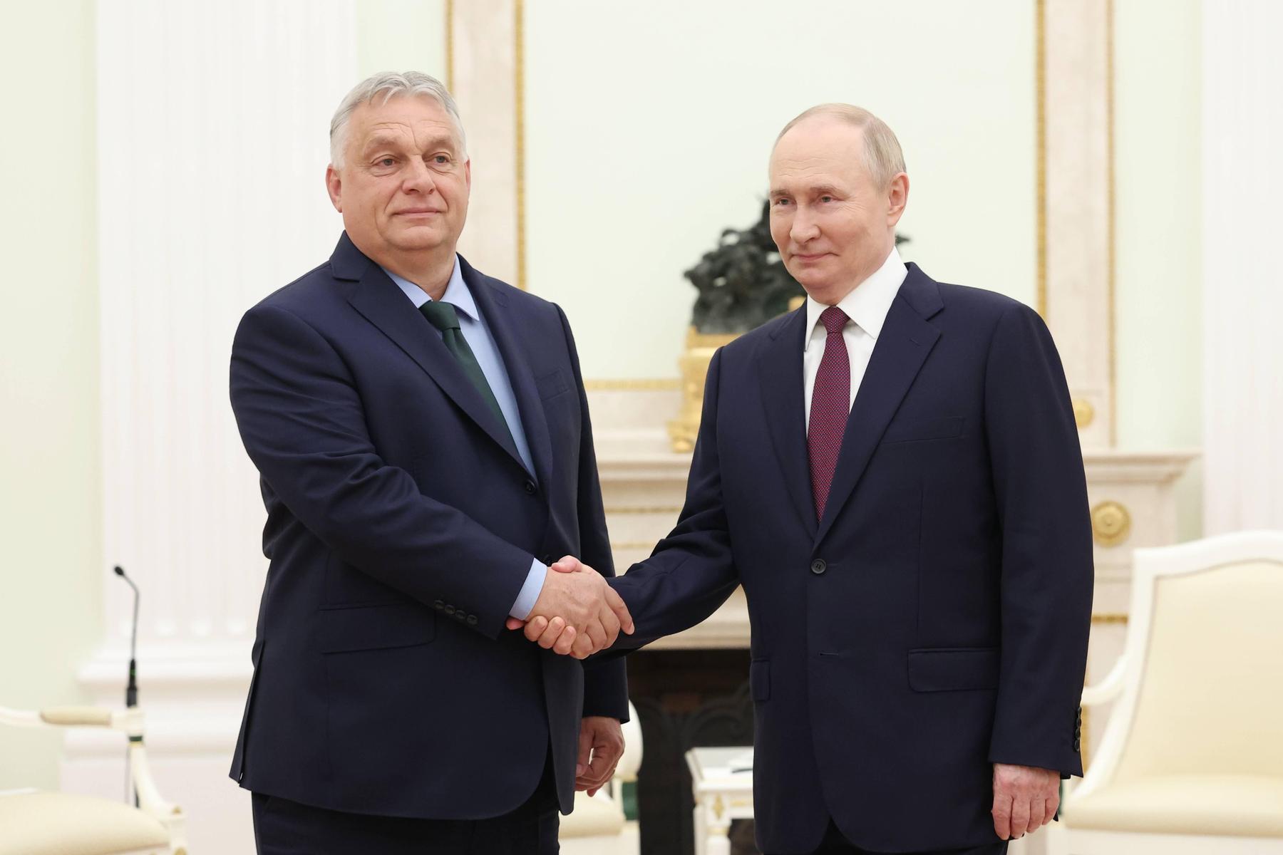 Orbán kündigt Treffen mit Putin am Freitag in Moskau an