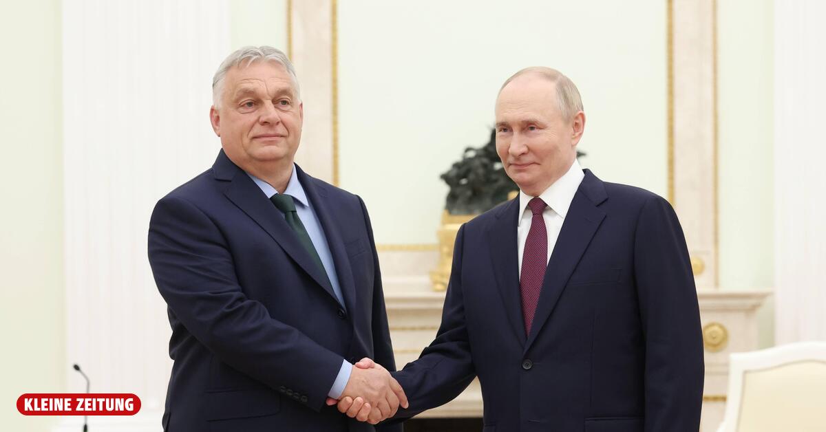 Orban kündigte am Freitag ein Treffen mit Putin in Moskau an