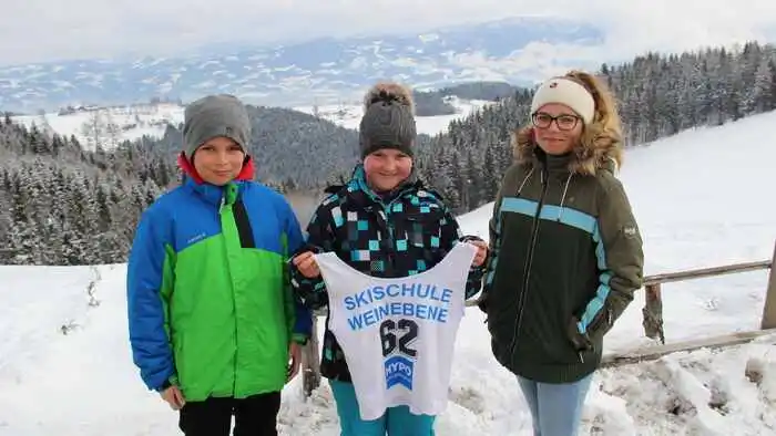 Viele junge Teilnehmer wagten sich auf die steile Piste.