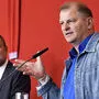 Martin Kusej bei der Vorstellung neben Kulturminister Thomas Drozda