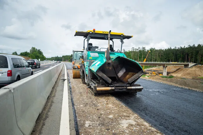 Die Perspektive von der A 2 auf die künftige Schnellstraße