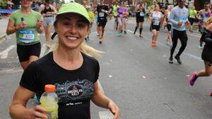 Sonja Hofstetter bei ihrem neunten New York City Marathon
