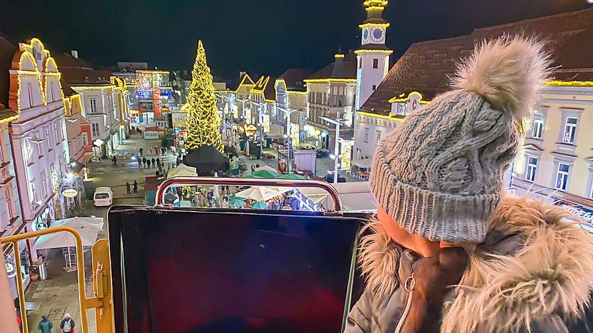 Der Leobener Hauptplatz war im Advent gut besucht. Zu Silvester möchte man es ruhiger angehen