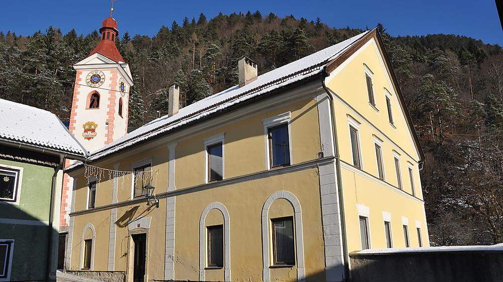 Das alte Pfarrhaus im Ortszentrum von Oberdrauburg wird revitalisiert