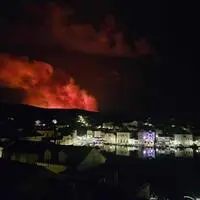 Waldbrand auf Insel Brač