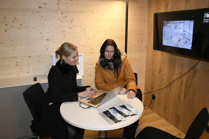 Ein perfektes Büro in wohligem Ambiente im Office Cube.