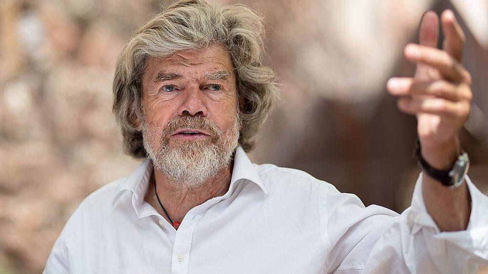 Bergsteigerikone Reinhold Messner