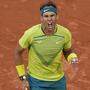 Rafael Nadal steht nach hartem Kampf im Viertelfinale.