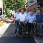 Der Radweg in derFeldbacher  Ungargasse wird ab Montag begradigt 