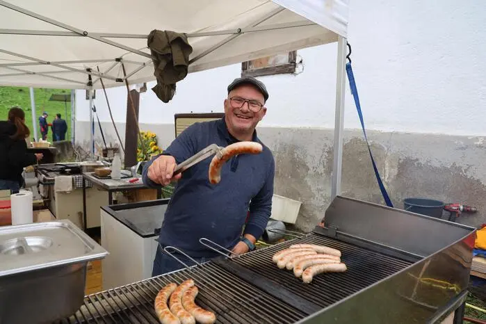 Das Programm war leicht reduziert. Das Fest, bei dem die besten Weine der Region und örtliche kulinarische Köstlichkeiten serviert werden, hatte dementsprechend weniger Besucher