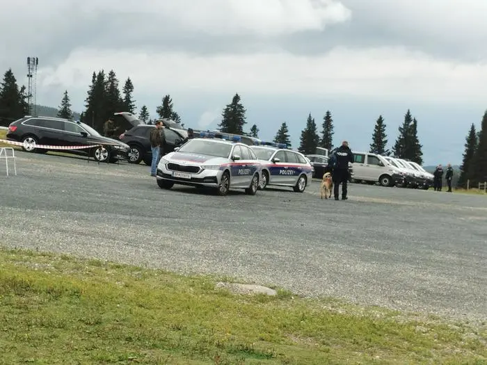 Das Gebiet wurde gesperrt