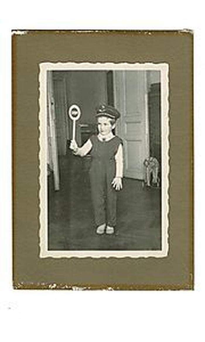 Michael Schottenberg im Alter von circa 5 Jahren 