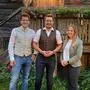 In Villach wurde eine Jungbauernschaft gegründet. Am Bild: Landesobmann Maximilian Kogler, Obmann der Jungbauernschaft Villach Florian Koller und seine Stellvertreterin Stephanie Zarfl