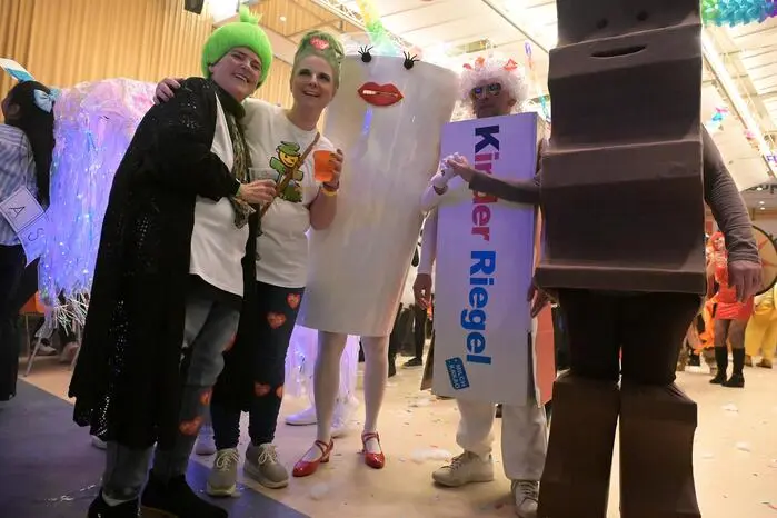 Bei den kleinen Gruppen siegten die „Quallen“, gefolgt von der „Kinderschokolade“ und den „Venezianischen Masken“.