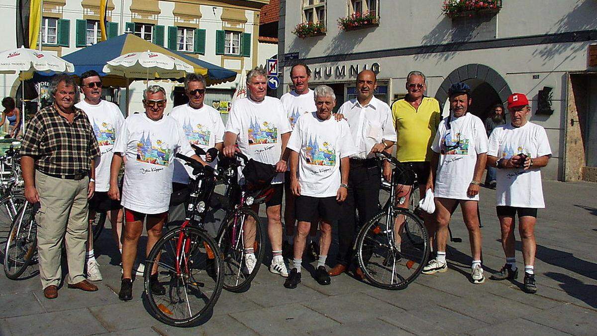 Oft waren Radfahrer aus Frechen in Kapfenberg