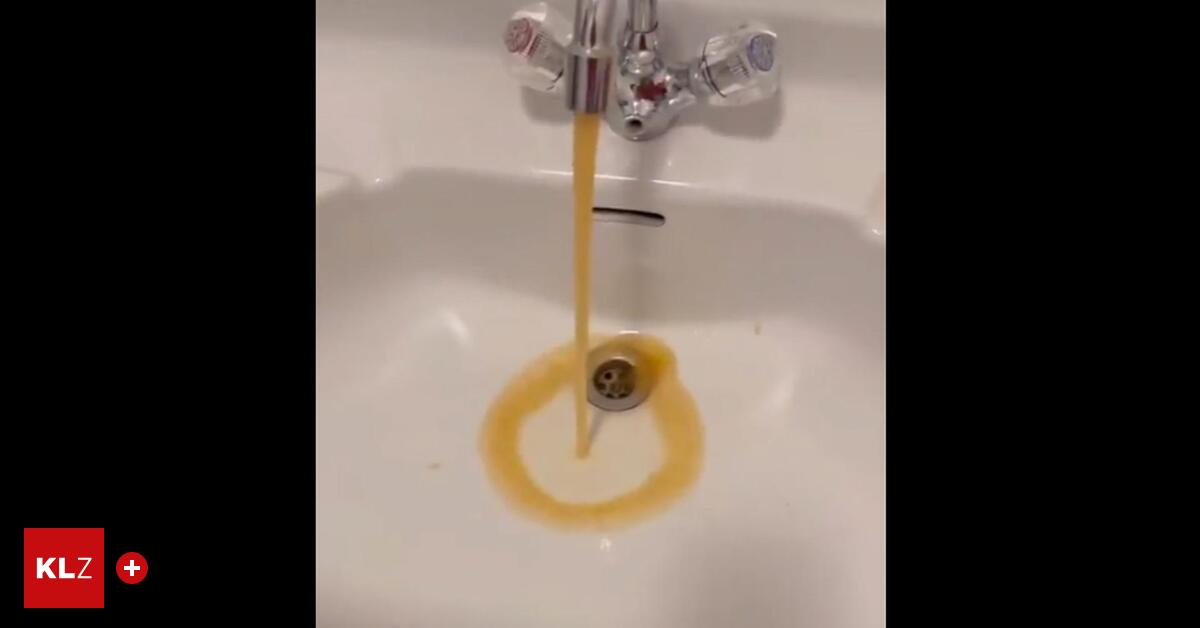 Pltzlich Braunes Wasser Aus Der Leitung