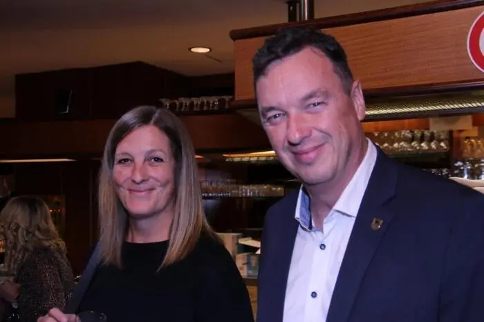 Auch Bürgermeister Jochen Bocksruker, Stadtrat Andreas Albrecher und Musikschuldirektor Wolfgang Jud ließen sich dieses Konzertereignis nicht entgehen.
