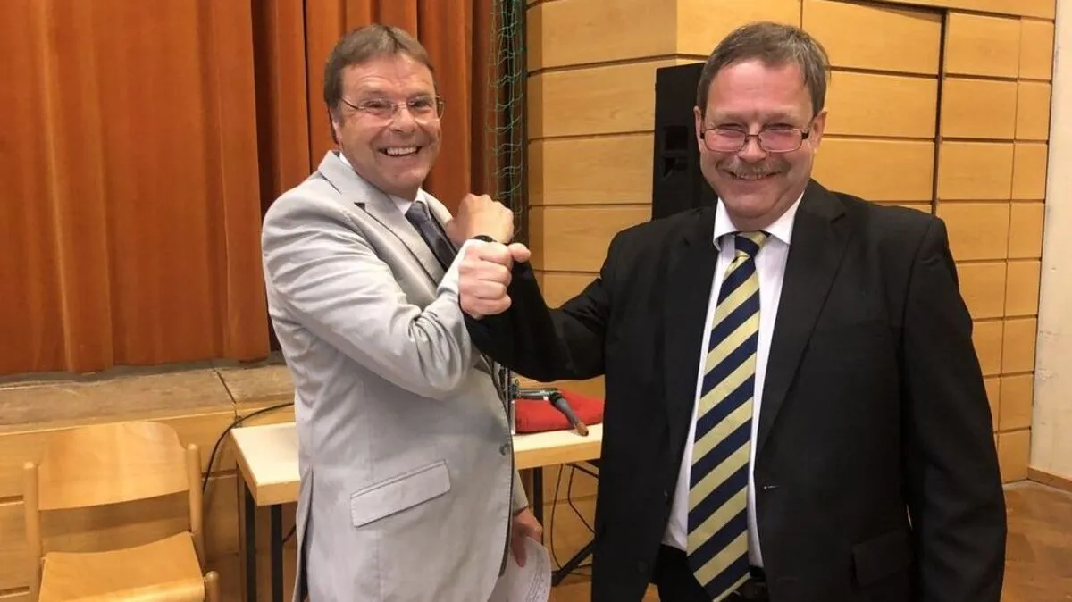 Bürgermeister Alois Mayer (ÖVP) und Vizebürgermeister Hubert Simbürger