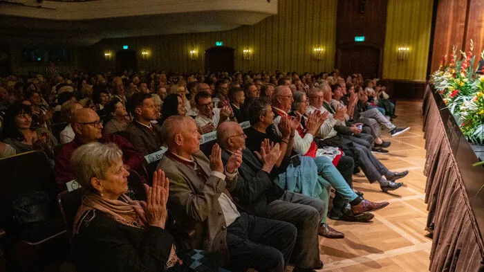 Volles Haus am Freitagabend beim Herbstkonzert des Postchors Klagenfurt im Konzerthaus.