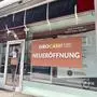 Noch wird das Geschäftslokal für die Neueröffnung vorbereitet