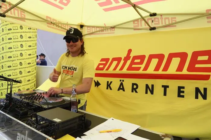 Die Antenne Kärnten sorgte  für Stimmung!