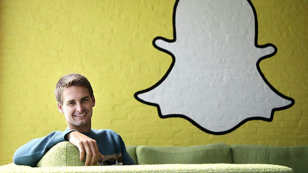 Snapchat-Gründer Evan Spiegel will die Macht nicht abgeben