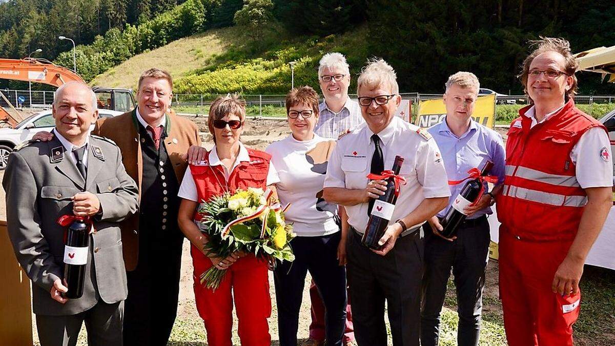 Ingo Mostecky, Josef Jury, Angelika Gigler, Heidi Penker, Helmut Zwenig, Peter Ambrozy, Uwe Schwarz und Michael Hecher