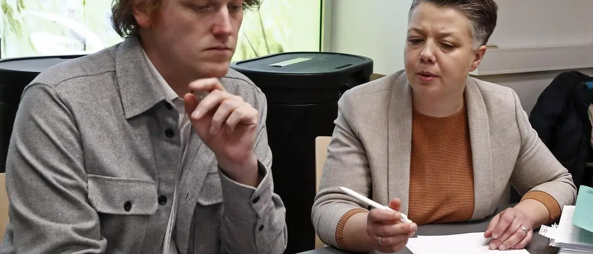 Stefan Samonig soll Bürgermeisterkandidat in Klagenfurt werden. Landessprecherin Olga Voglauer wird die Partei aufs Zulegen einschwören 