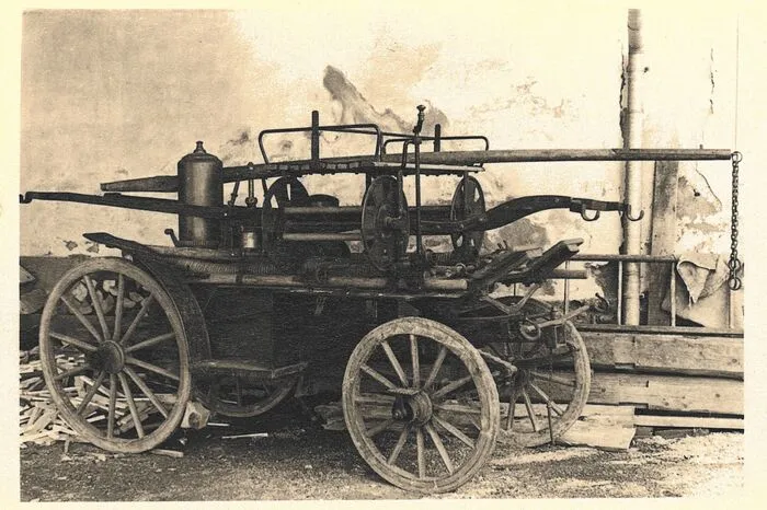 Die Kernreuther Spritze aus dem Jahr 1896.
