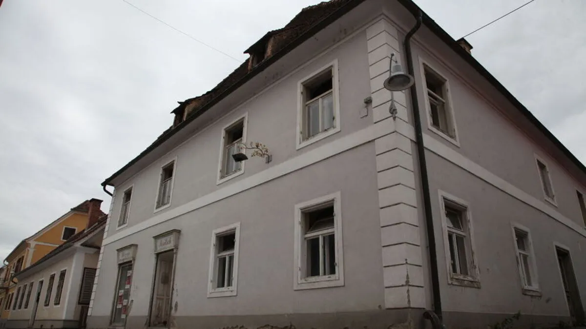 Das historische Gebäude in Pöllau soll von Fledermäusen belagert sein