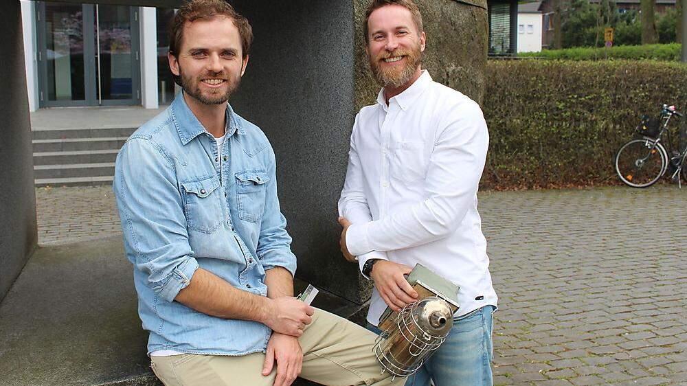 Mark und Martin Poreda haben das Start-Up „Hektar & Nektar“ gegründet