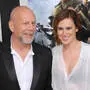 Rumer mit ihrem berühmten Papa Bruce Willis