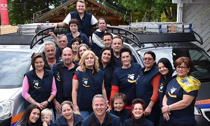 Team der Gebäudereinigung Brillant sammelte für erkrankte Kollegin