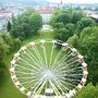 Mit dem Riesenrad den Blick über Spittal schweifen lassen.