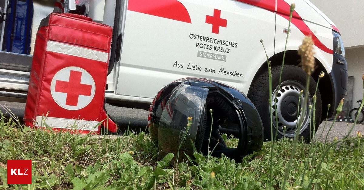 Graz-15-J-hriger-Mopedfahrer-bei-Kollision-mit-Auto-schwer-verletzt