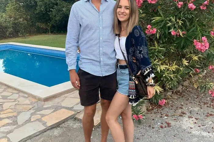 Patrick Greil ließ es sich auf Mallorca gut gehen.