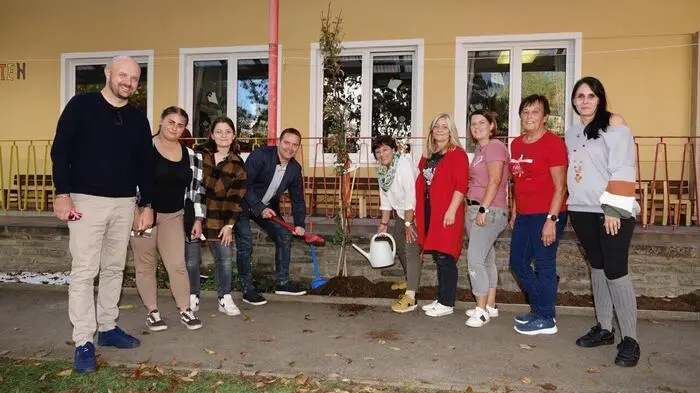 Für Neugeborene wird in Zeltweg jedes Jahr ein Baum gesetzt.