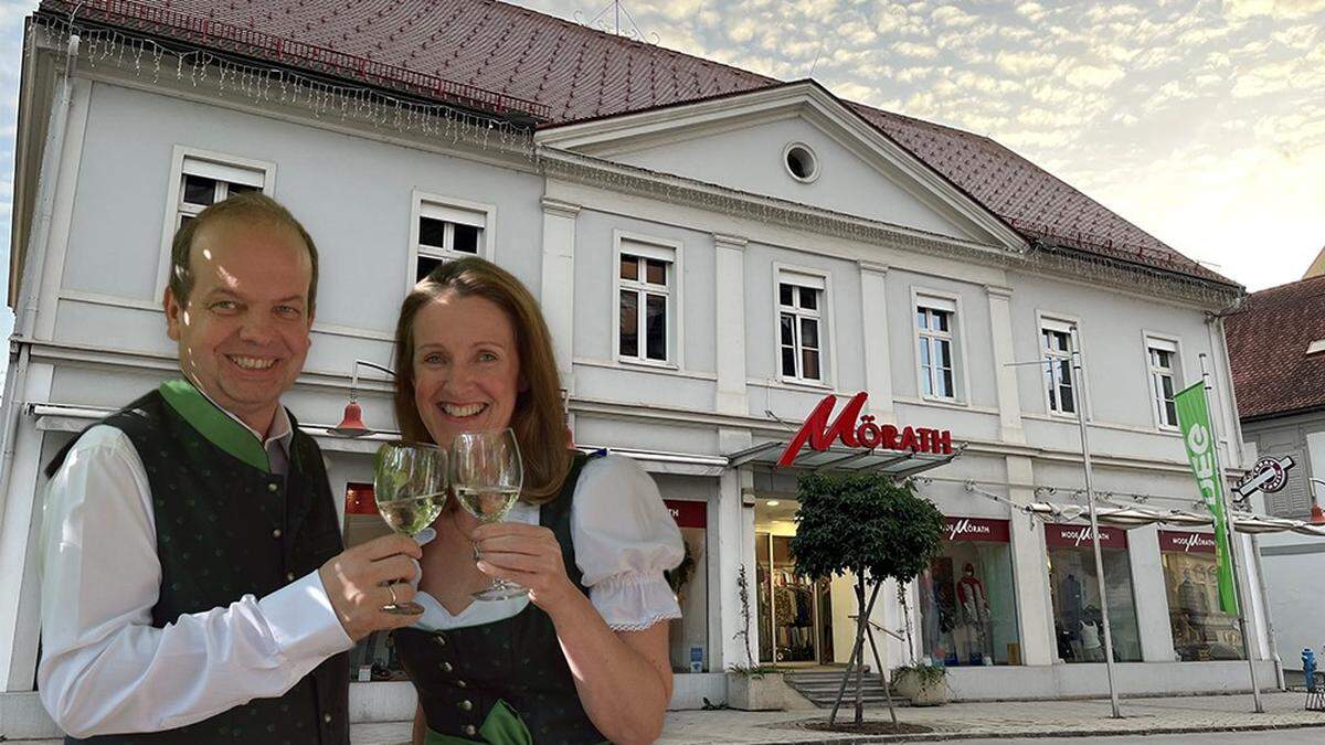 Gregor Mörath und seine Zwillingsschwester Andrea Allmer führen das Kaufhaus in fünfter Generation
