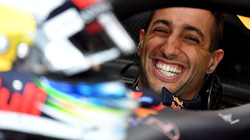 Daniel Ricciardo vor der Kulisse von Monte Carlo
