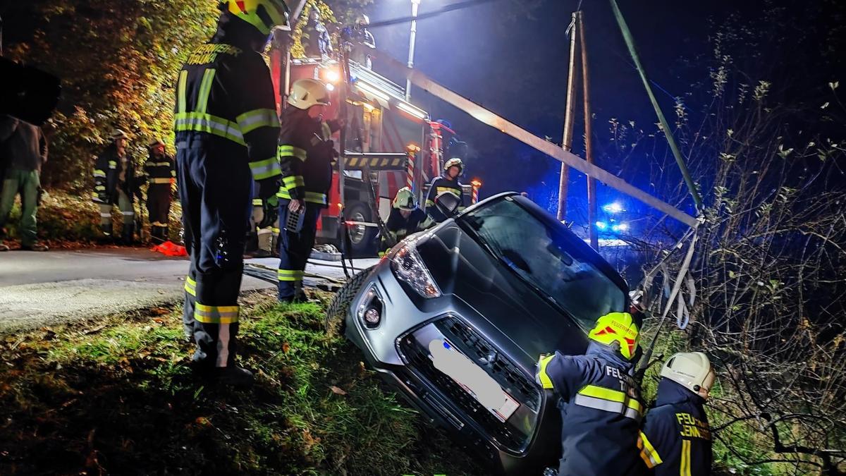 14 Feuerwehrkräfte standen im Einsatz