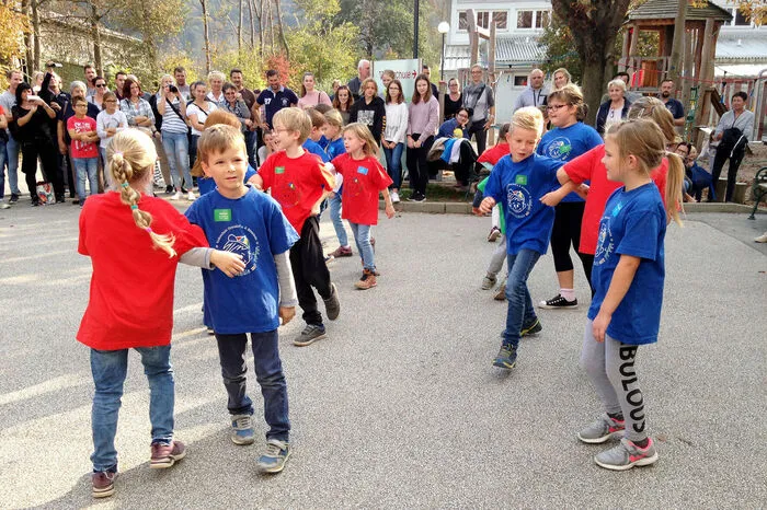 Im Mittelpunkt standen natürlich alle Erstklässler...