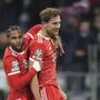 Jubel bei Serge Gnabry und Leon Goretzka