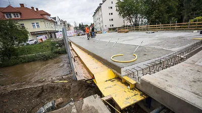 Isolierung und Brückenausstattung fehlen noch