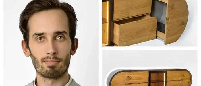Markus Schmidt hat österreichweit eines der besten Werkstücke der heurigen Jung-Tischlermeister gefertigt